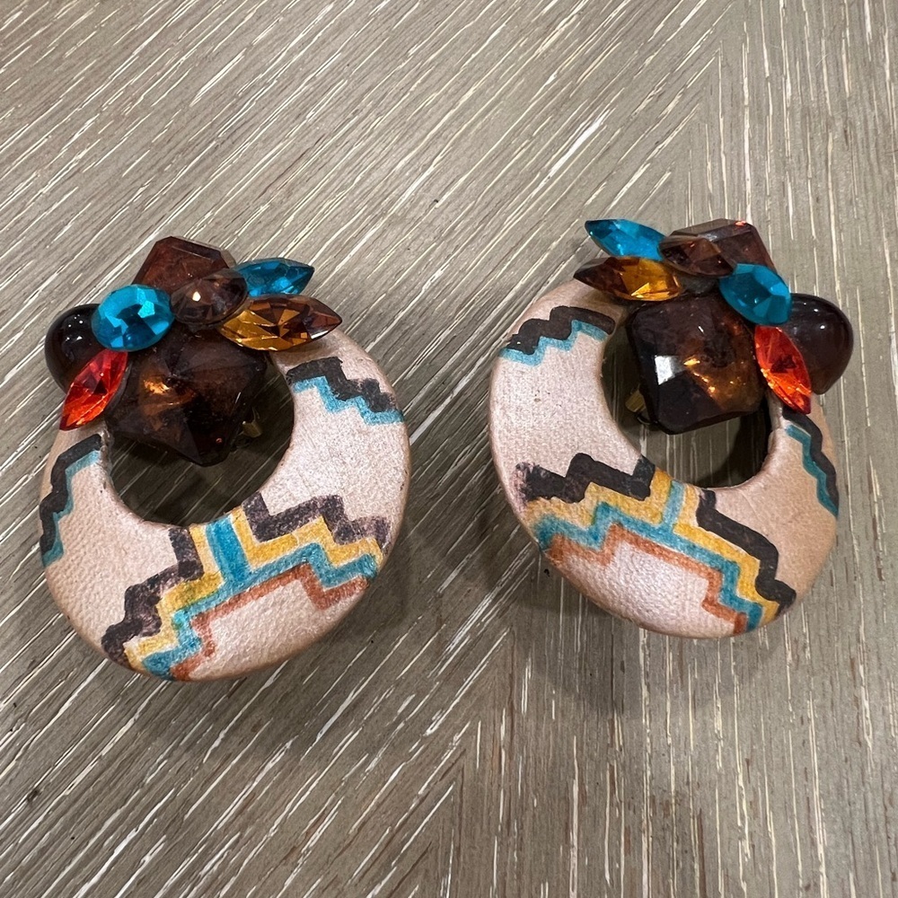 Vintage tribal earrings